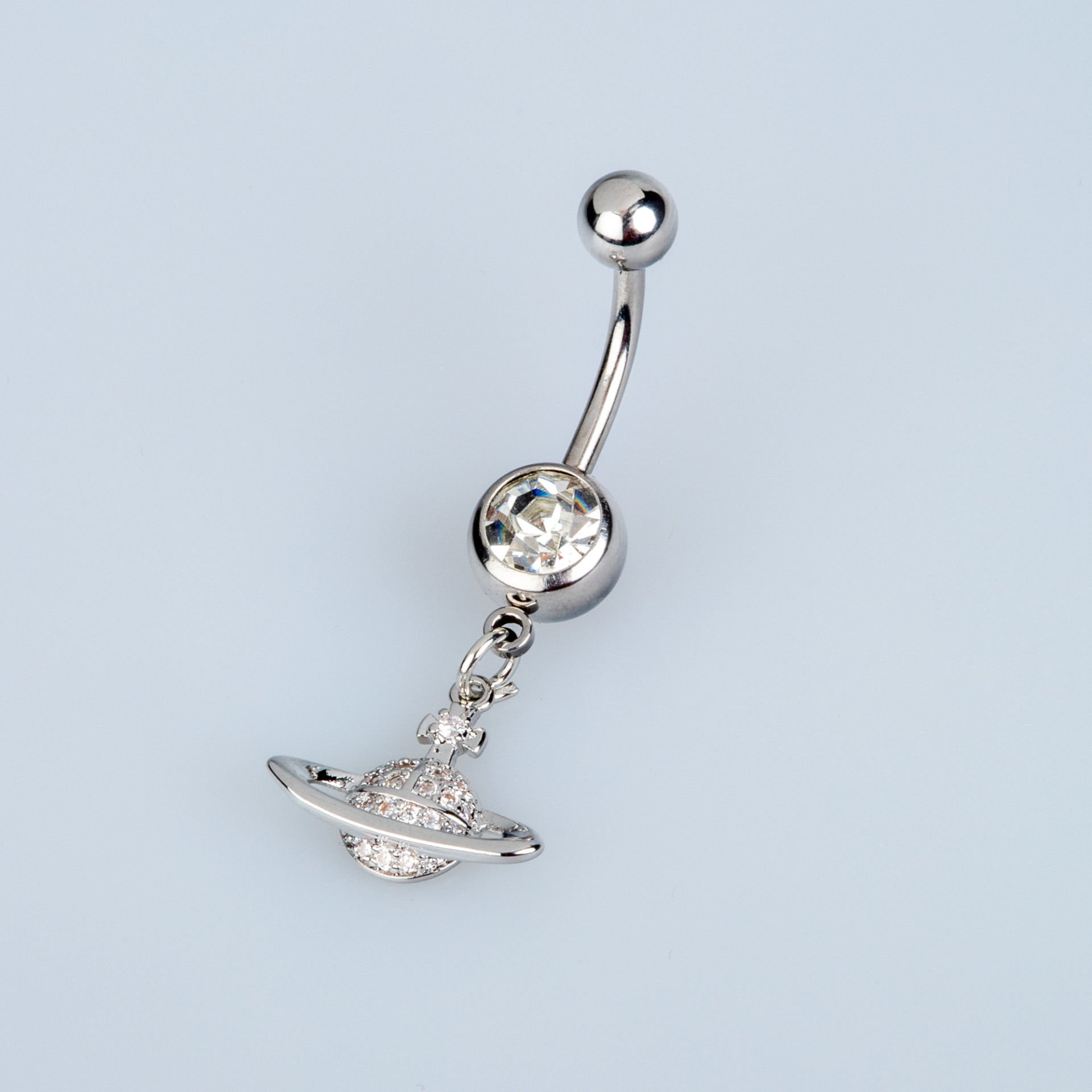 Piercing Göbek Satürn