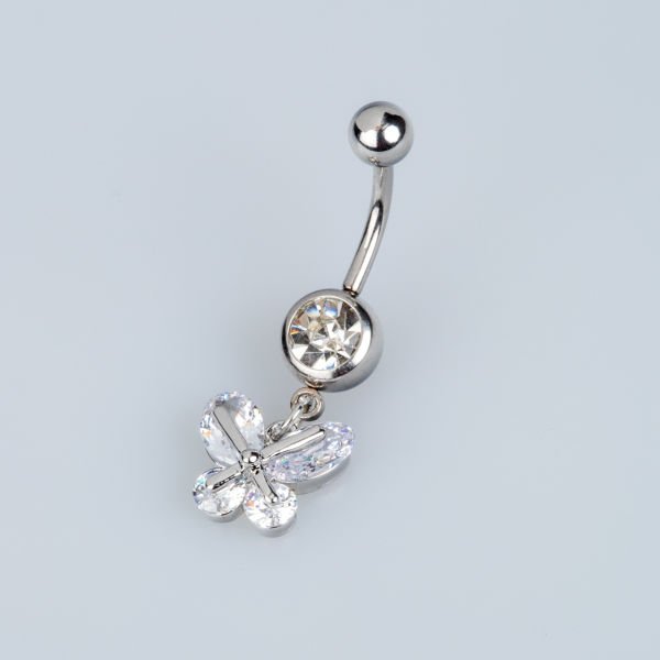 Piercing Göbek Kelebek