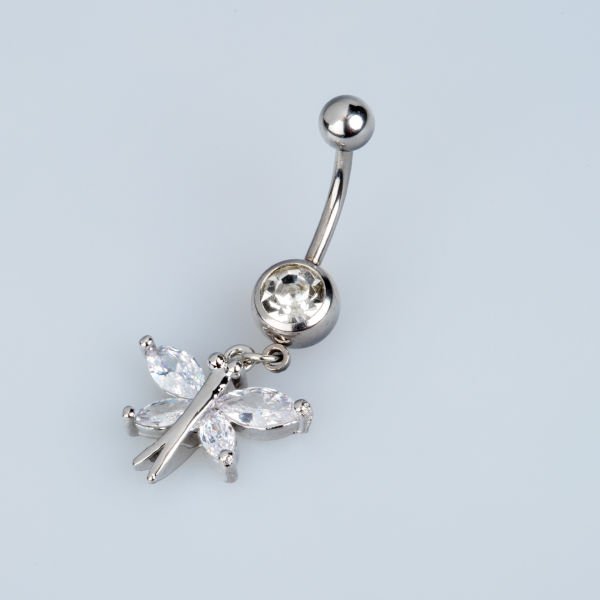 Piercing Göbek Kelebek
