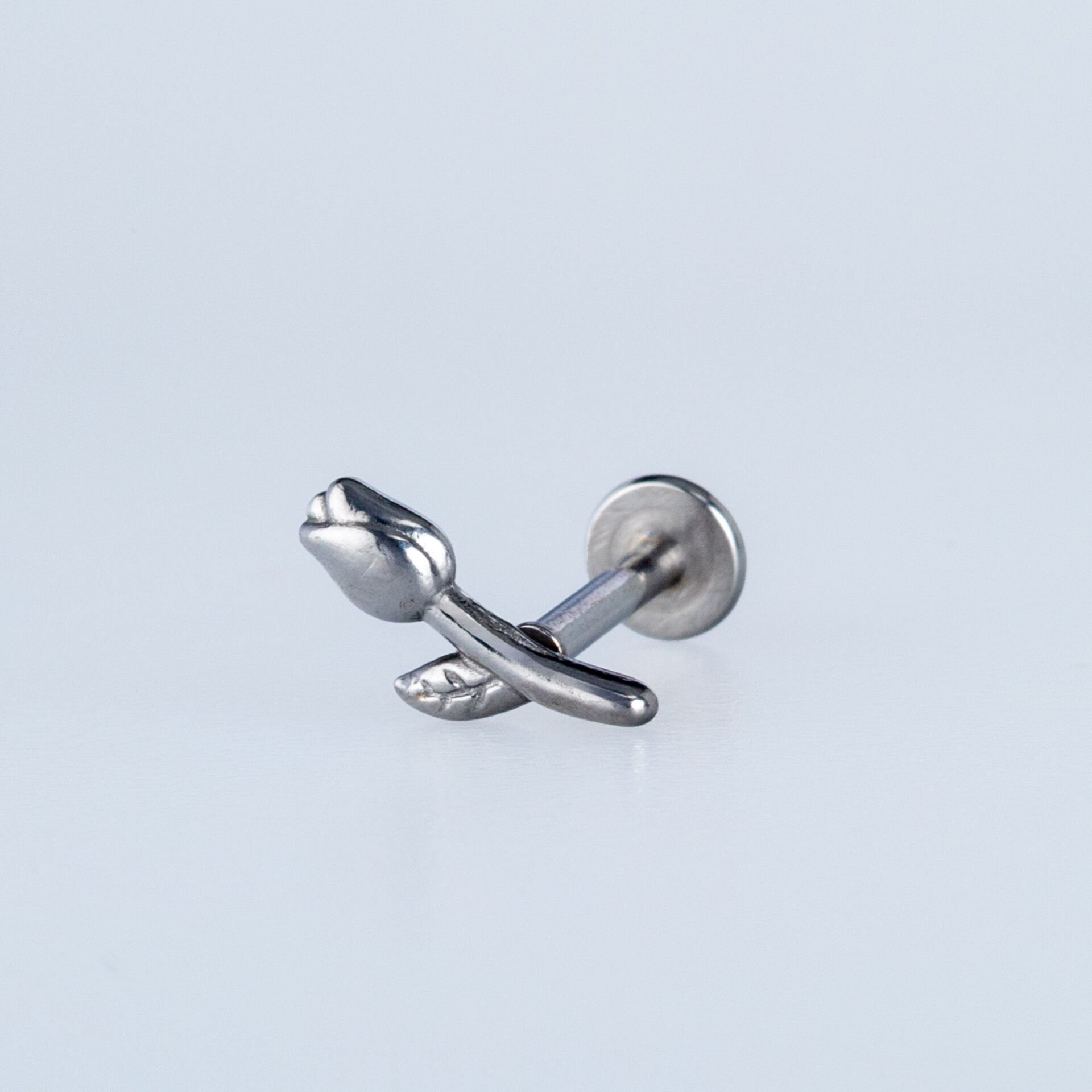 Piercing Çelik Gotik Tragus Lale