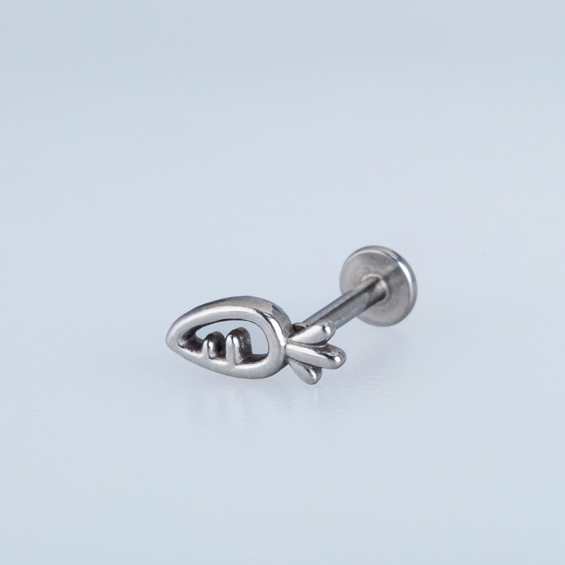 Piercing Çelik Gotik Tragus Havuç