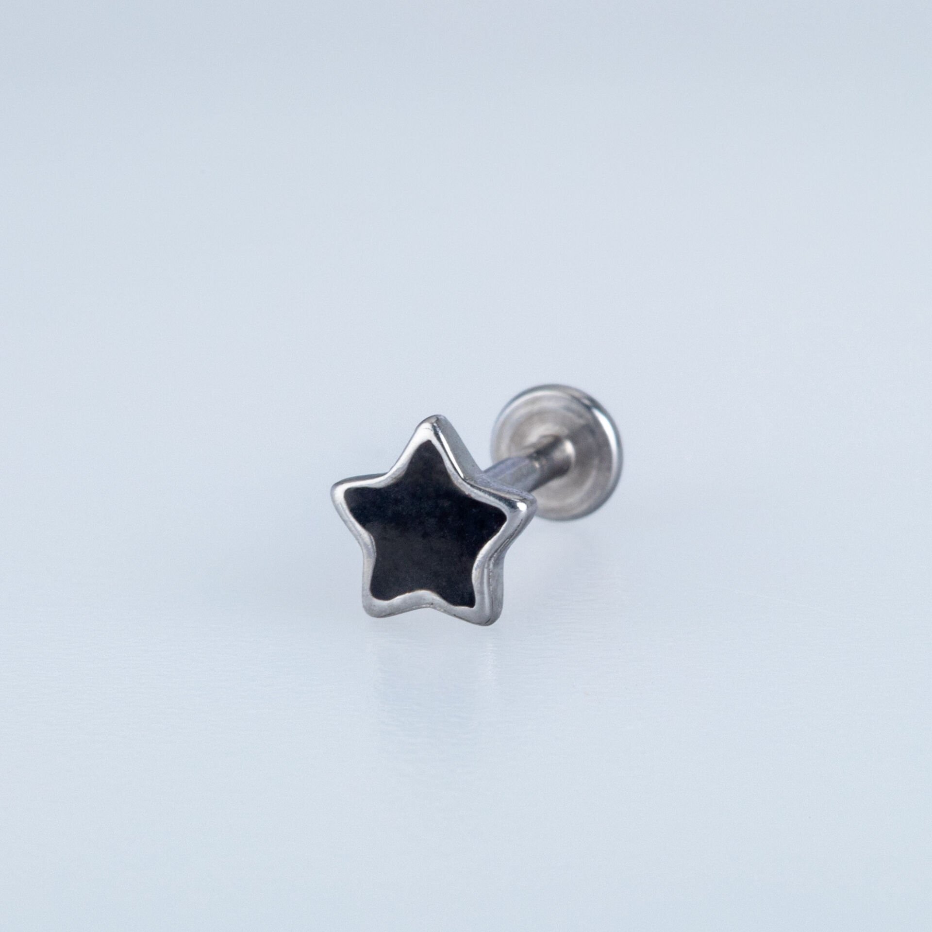 Piercing Çelik Gotik Tragus Yıldız