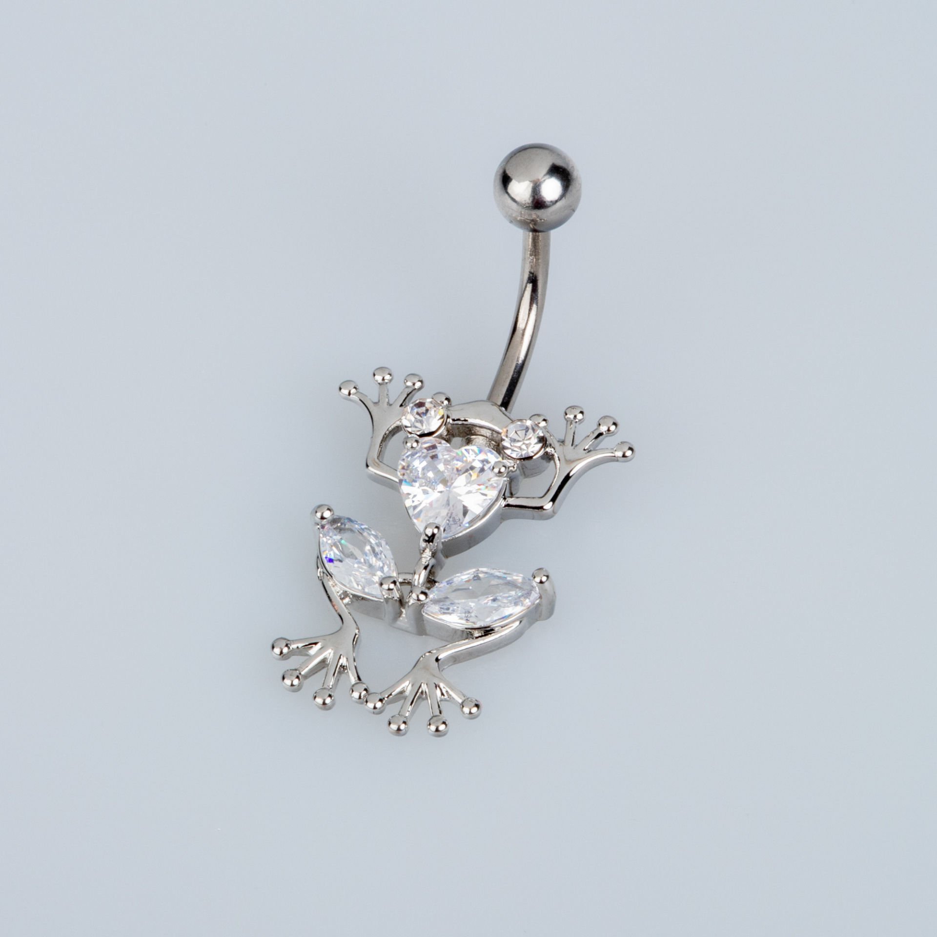 Piercing Göbek Kurbağa