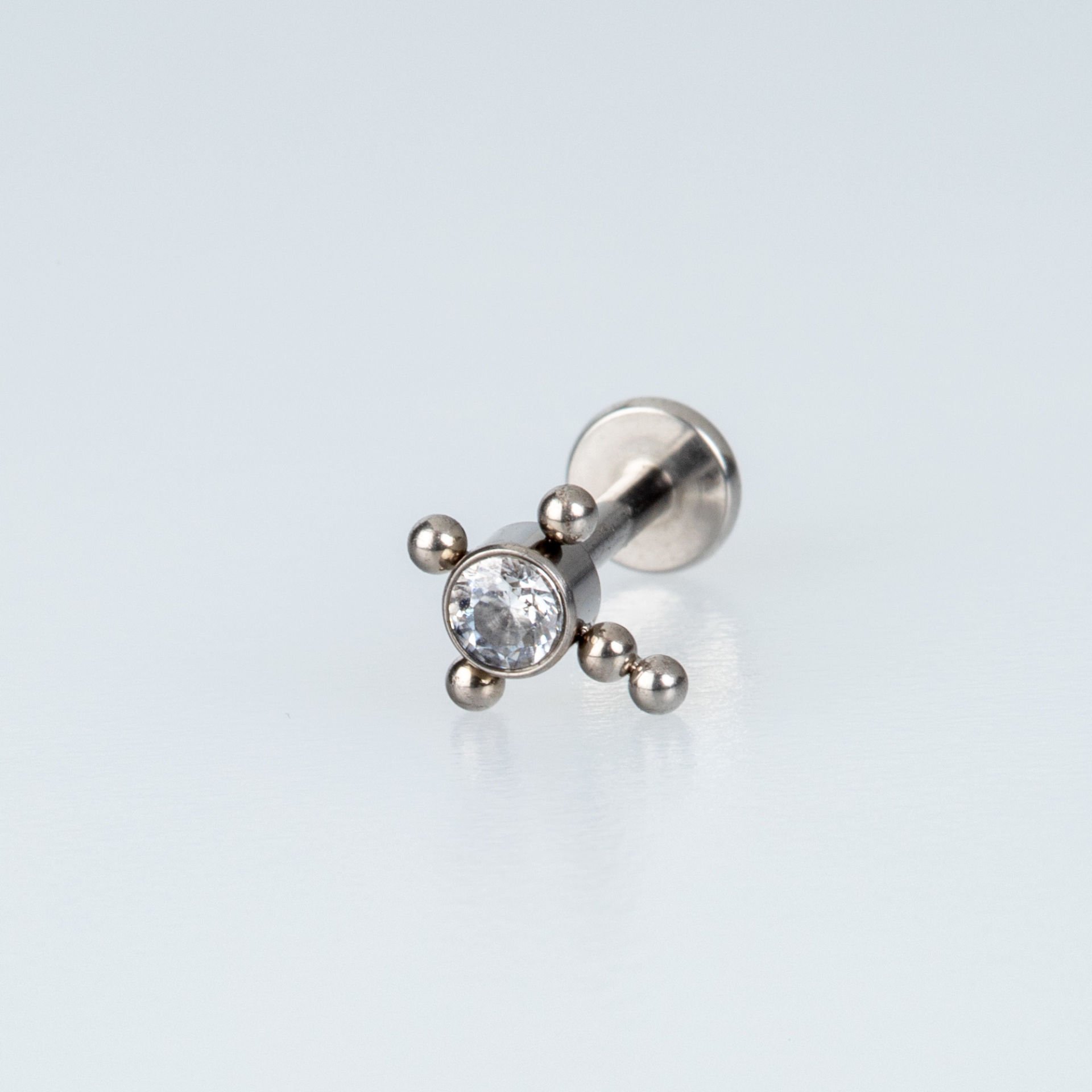 Piercing Titanyum Tragus Haç
