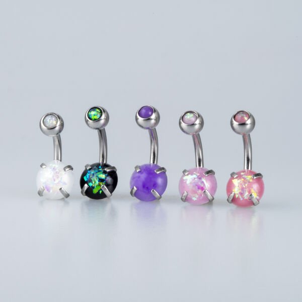 Piercing Göbek 5 Renk Seçeneği