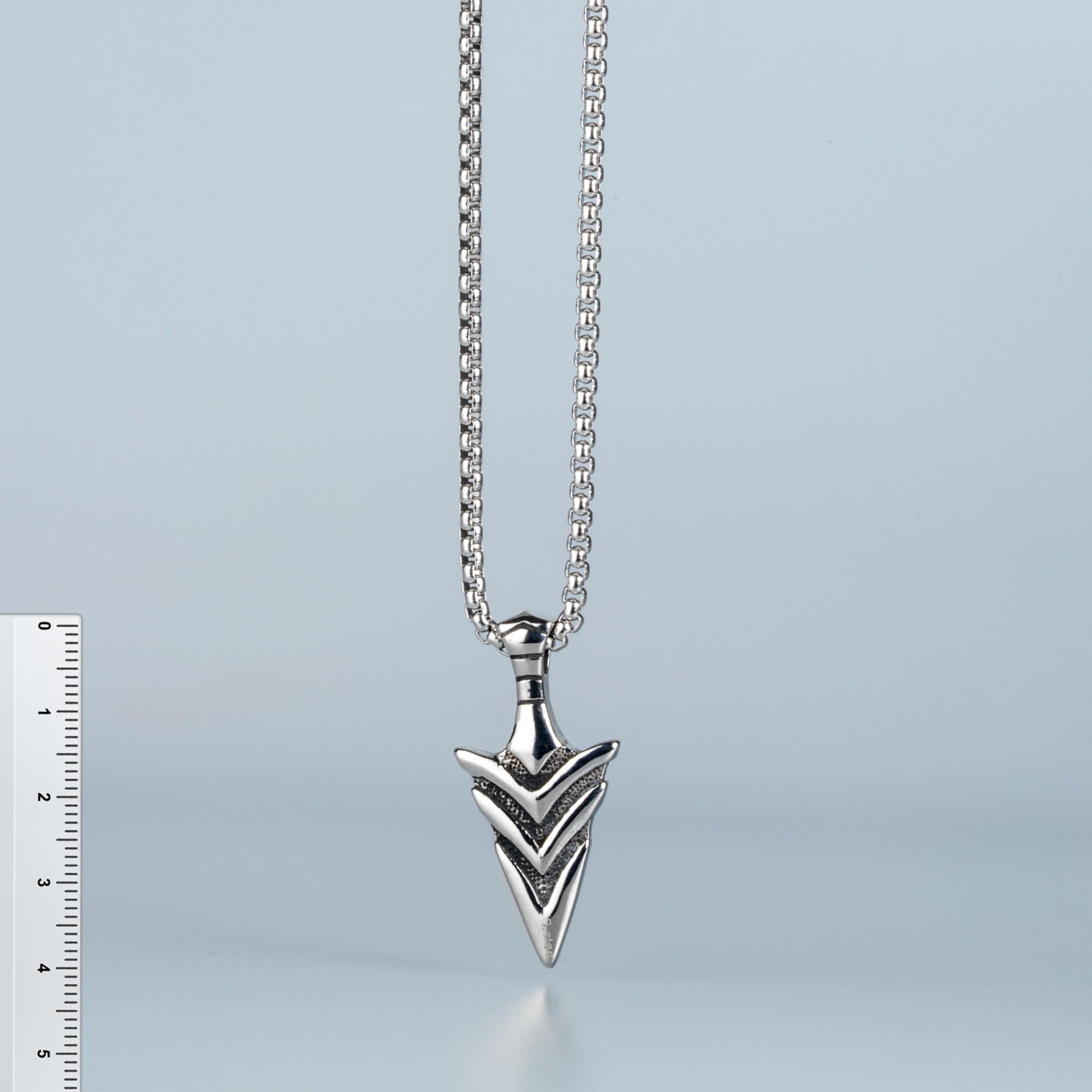 Steel Necklace Spear