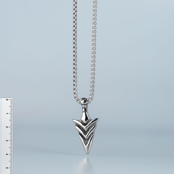 Steel Necklace Spear