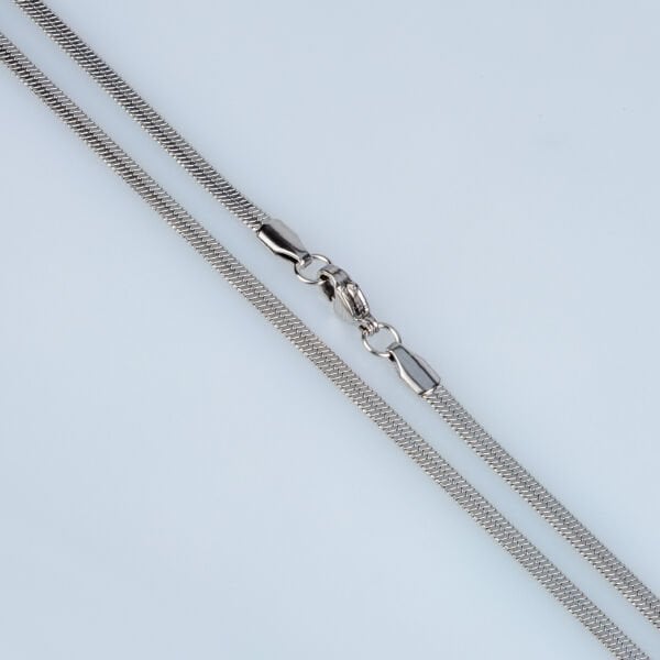 Çelik italyan Zincir Kolye 3mm