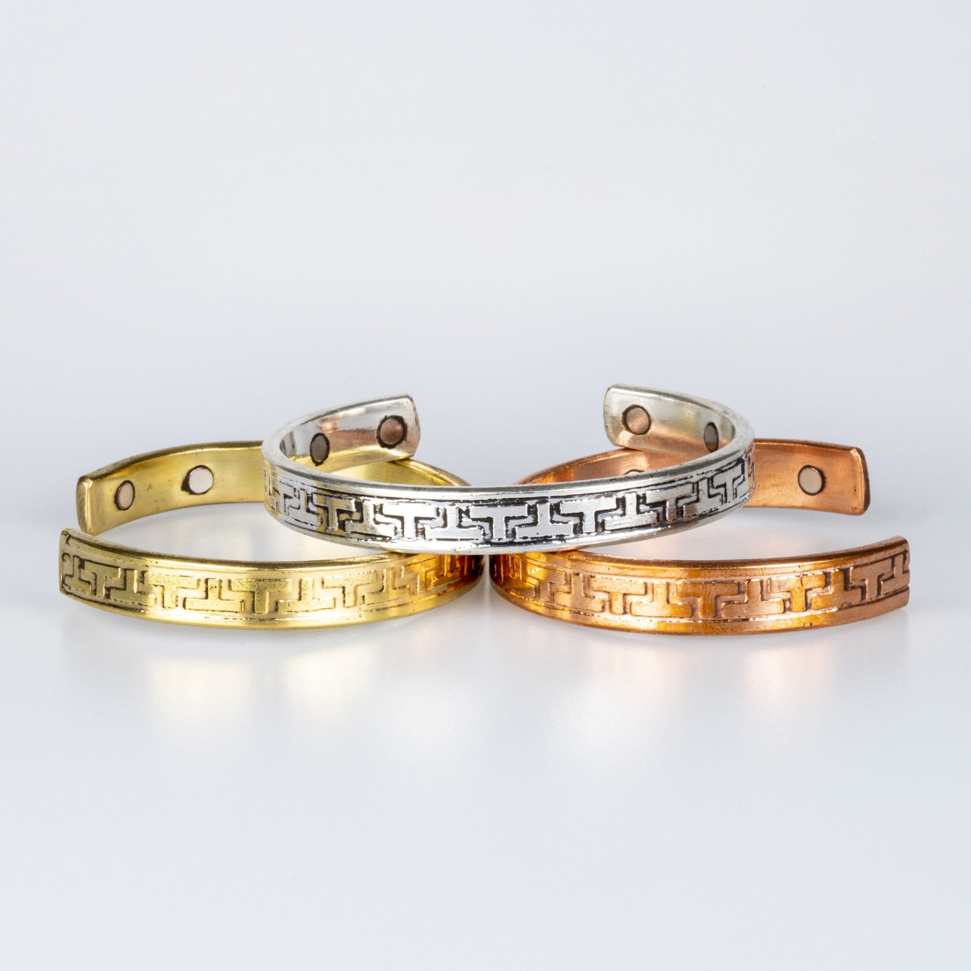 Pirinç Bakır Bileklik Manyetik