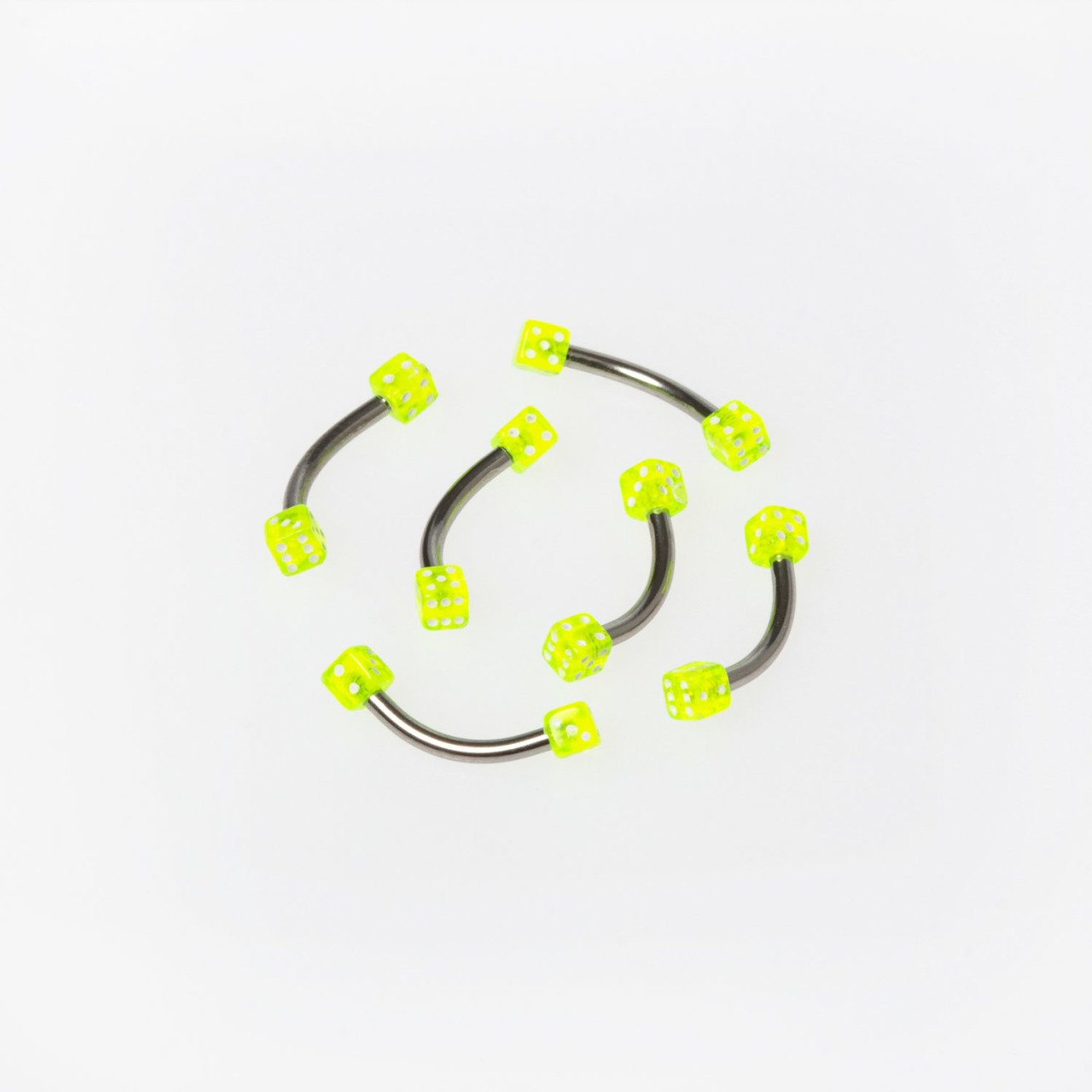 Piercing Eyebrow 2mm Dice