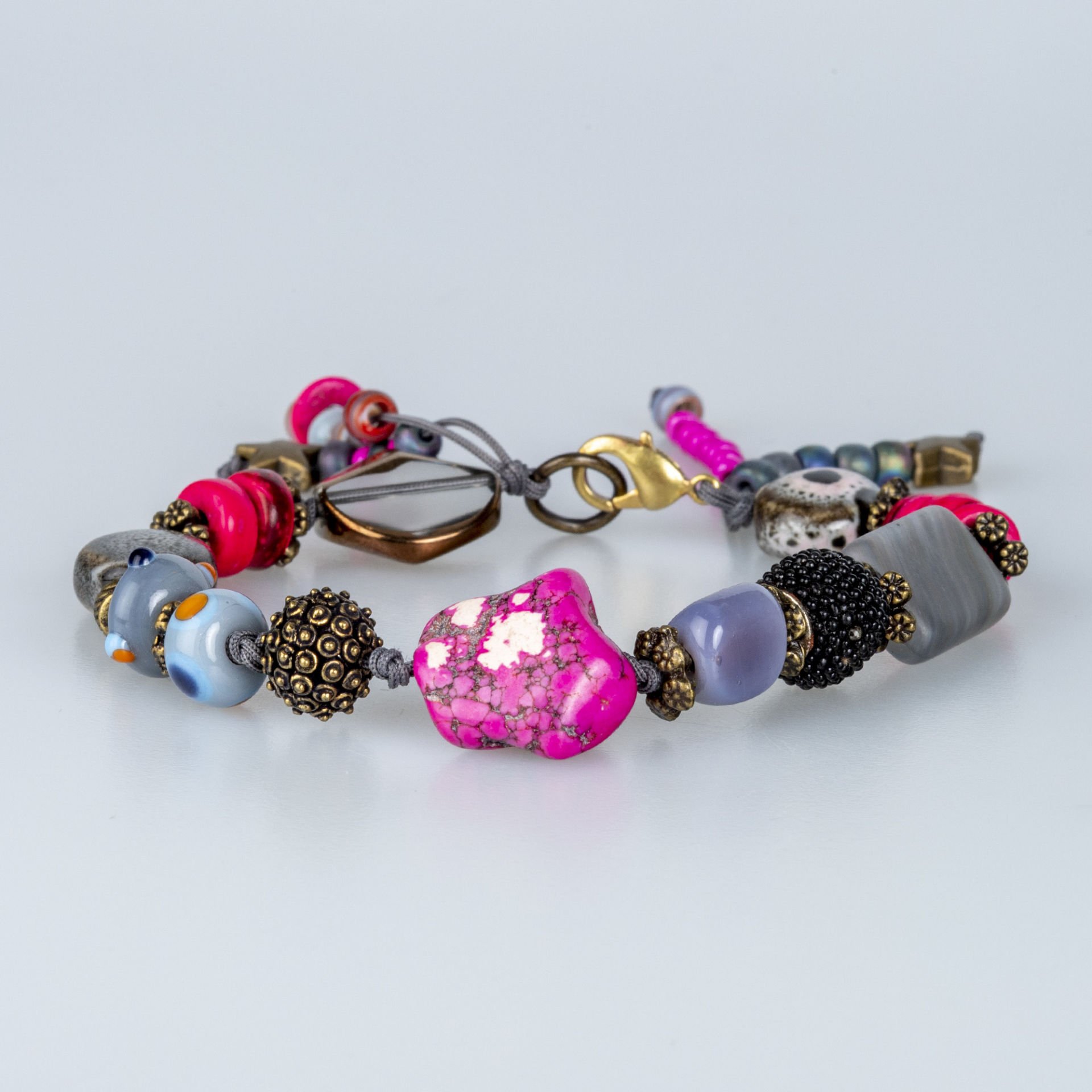 Ethnic Bracelet-Natural Stone