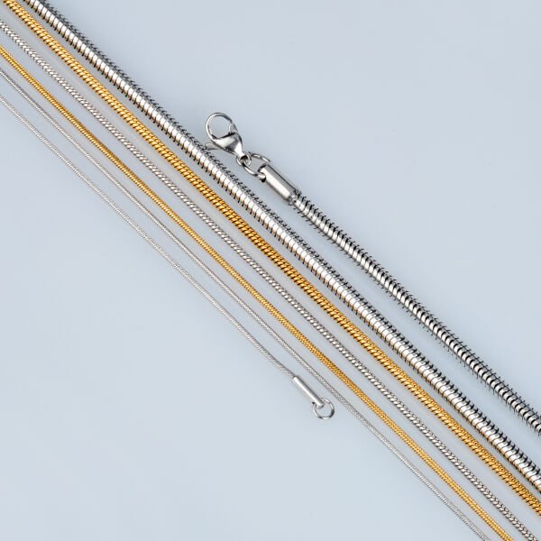 Steel Chain Necklace 0.9mm
