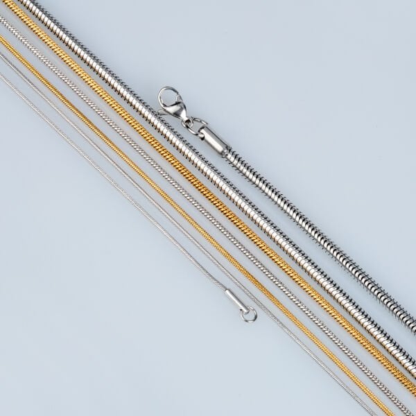 Çelik Zincir Kolye 0.9mm