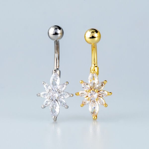 Piercing Göbek Çiçek