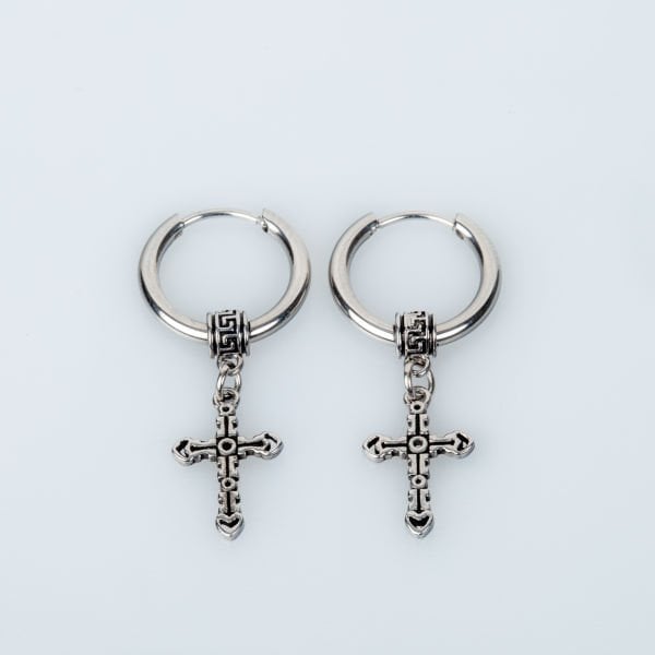 Steel Earrings - Pair