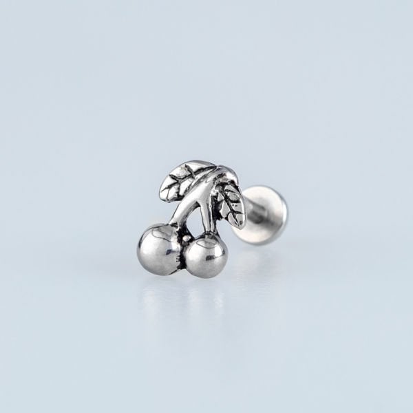 Piercing Steel Tragus Cherry