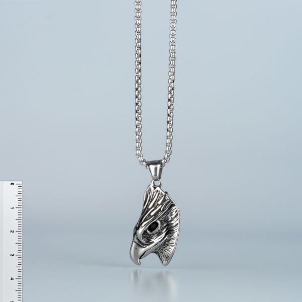 Steel Necklace Eagle