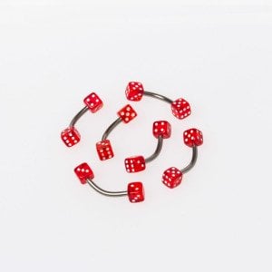 Piercing Kaş 3mm Zar