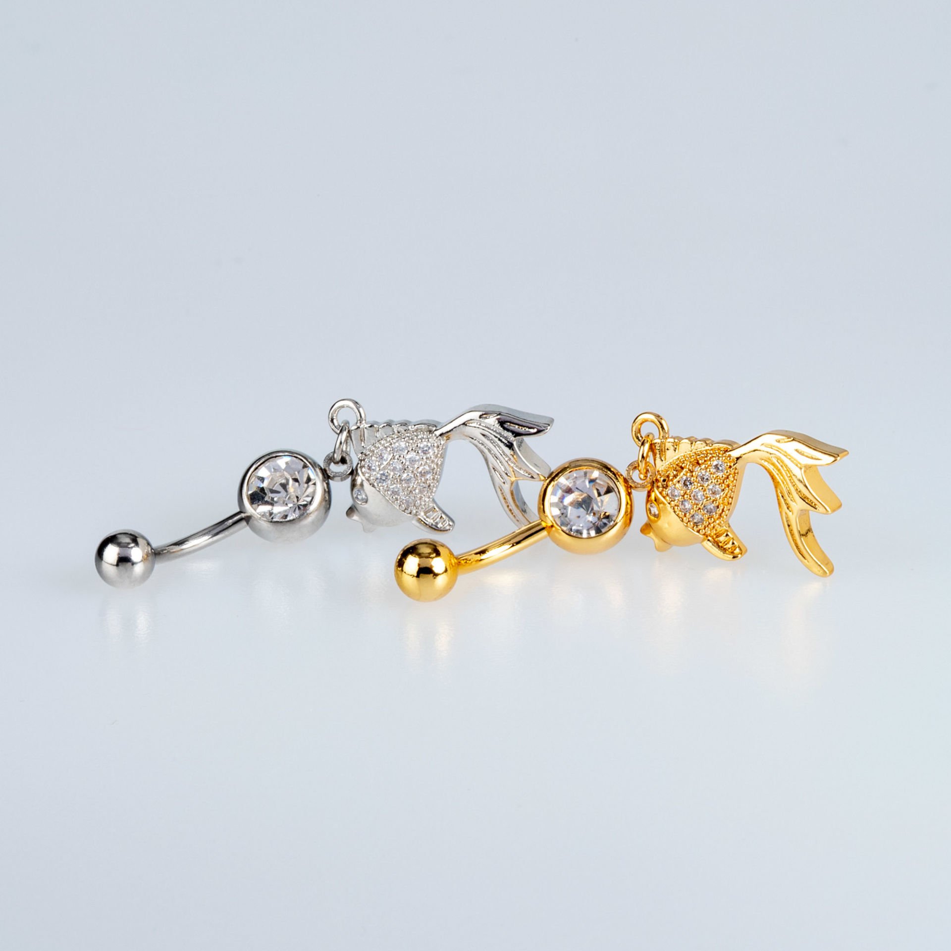 Piercing Göbek Balık