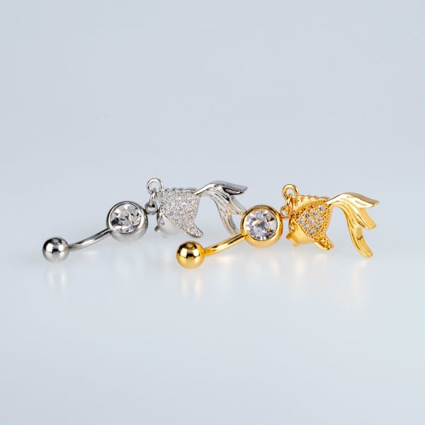 Piercing Göbek Balık