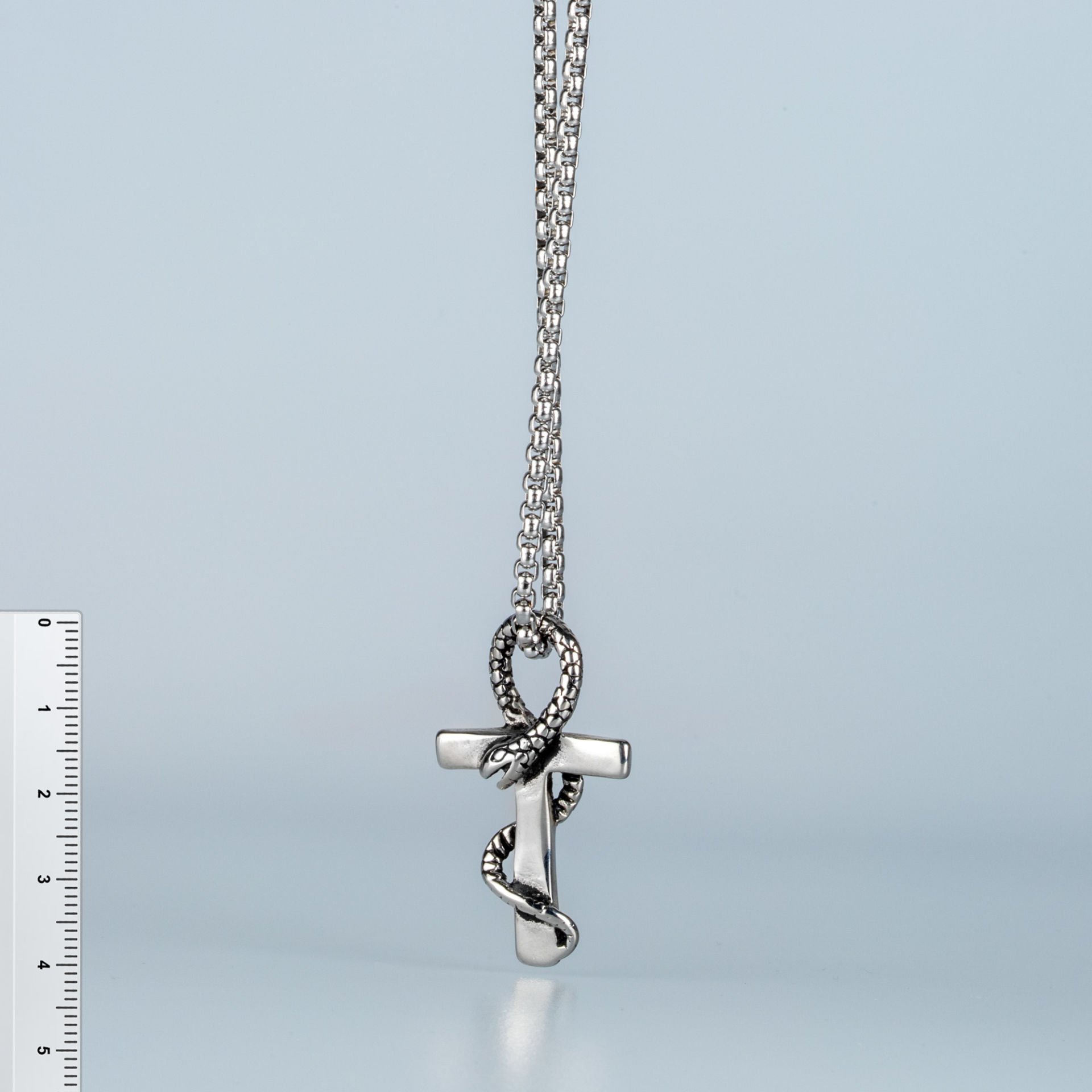 Çelik Kolye ANKH Antik Mısır Sembolü