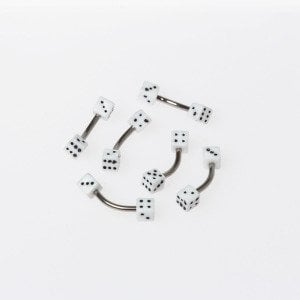 Piercing Kaş 3mm Zar