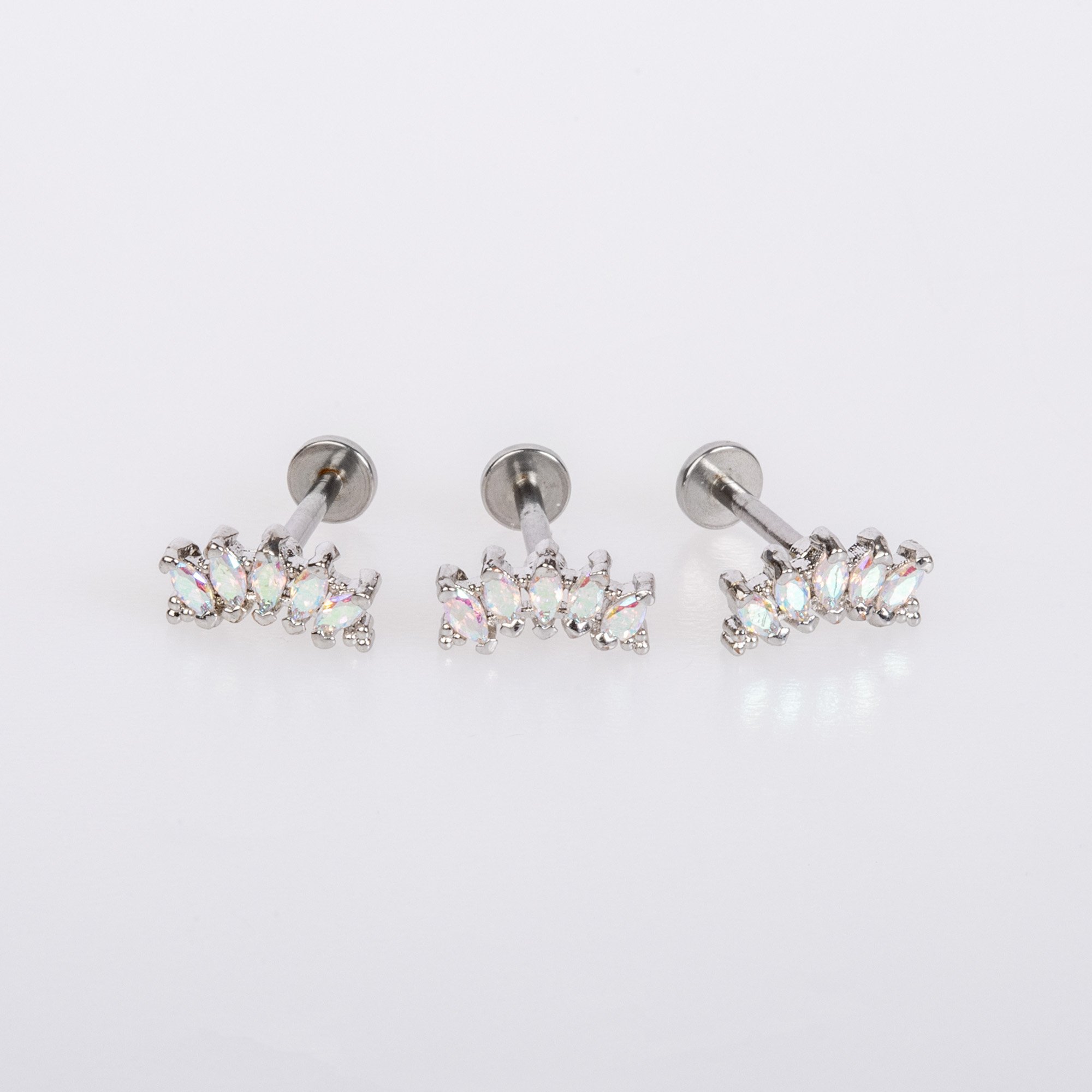 Piercing Tragus Lotus Taç Boy: 1.2x8mm