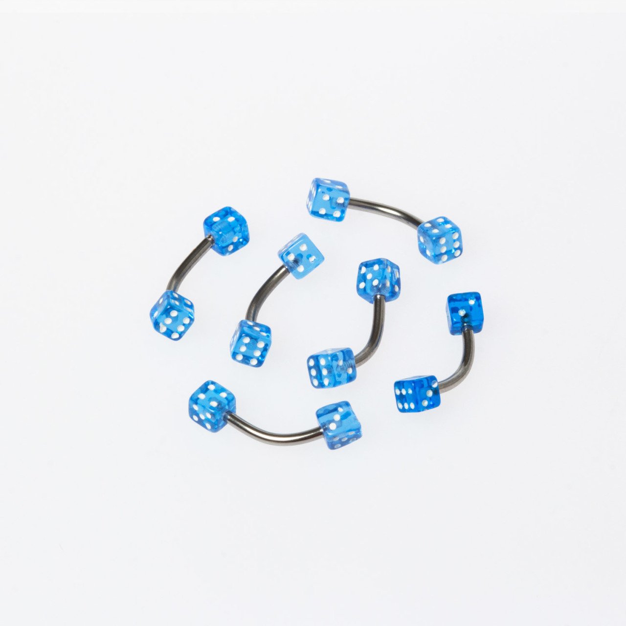 Piercing Eyebrow 3mm Dice