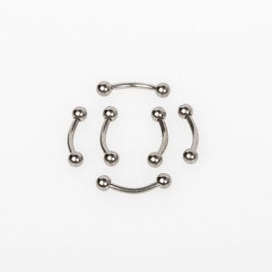 Piercing Titanyum Kaş İlk Delim Boy: 1.2x12x3mm