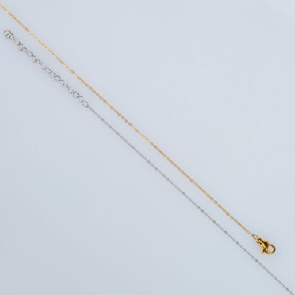 Çelik Zincir Kolye 0.8mm Kalınlık