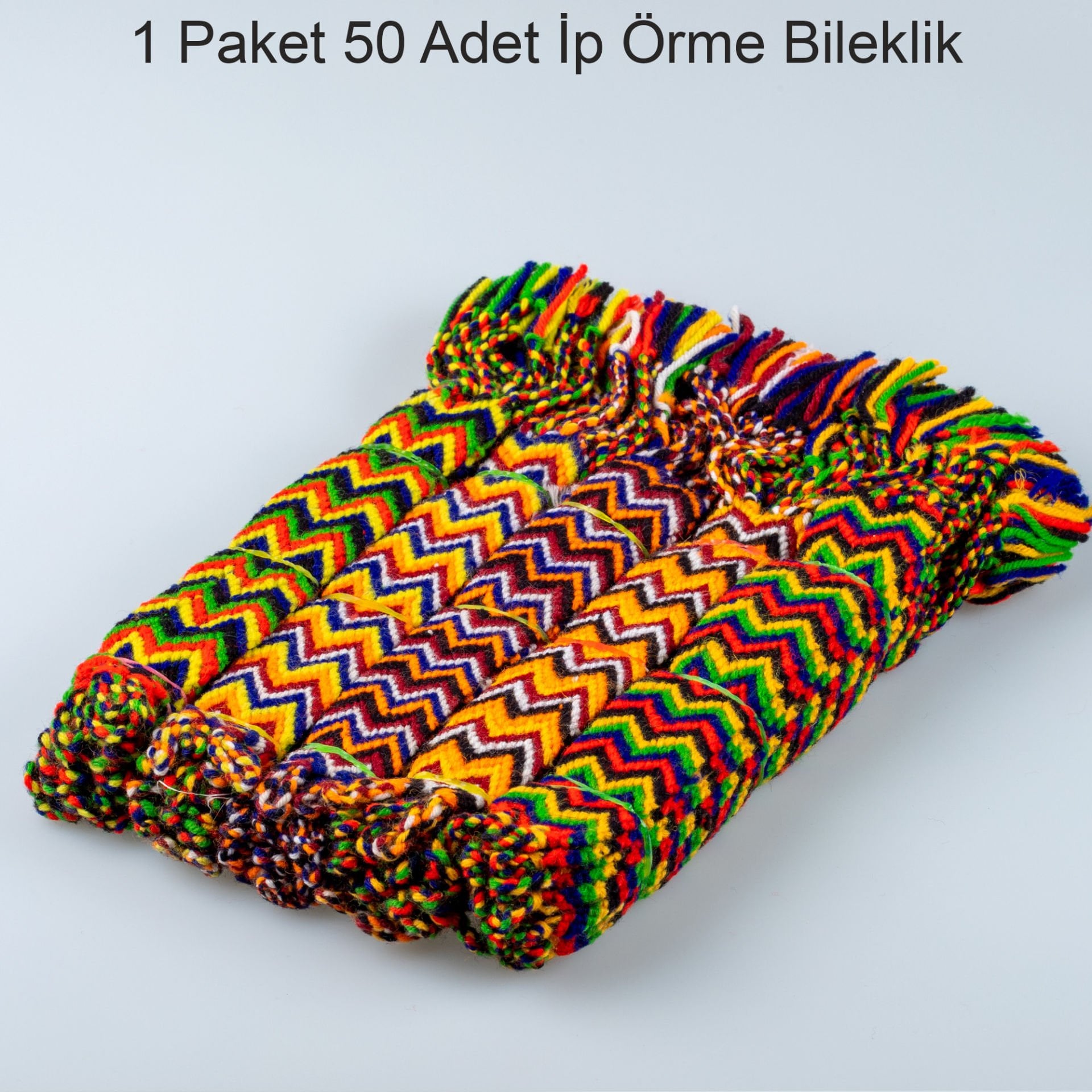 İp Bileklik 1 Paket 50 Adet