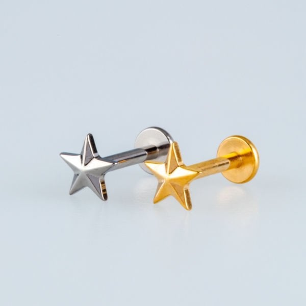 Piercing Titanyum Tragus Yıldız