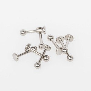 Piercing Titanyum Labret İlk Delim Boy: 1.2x14x3mm