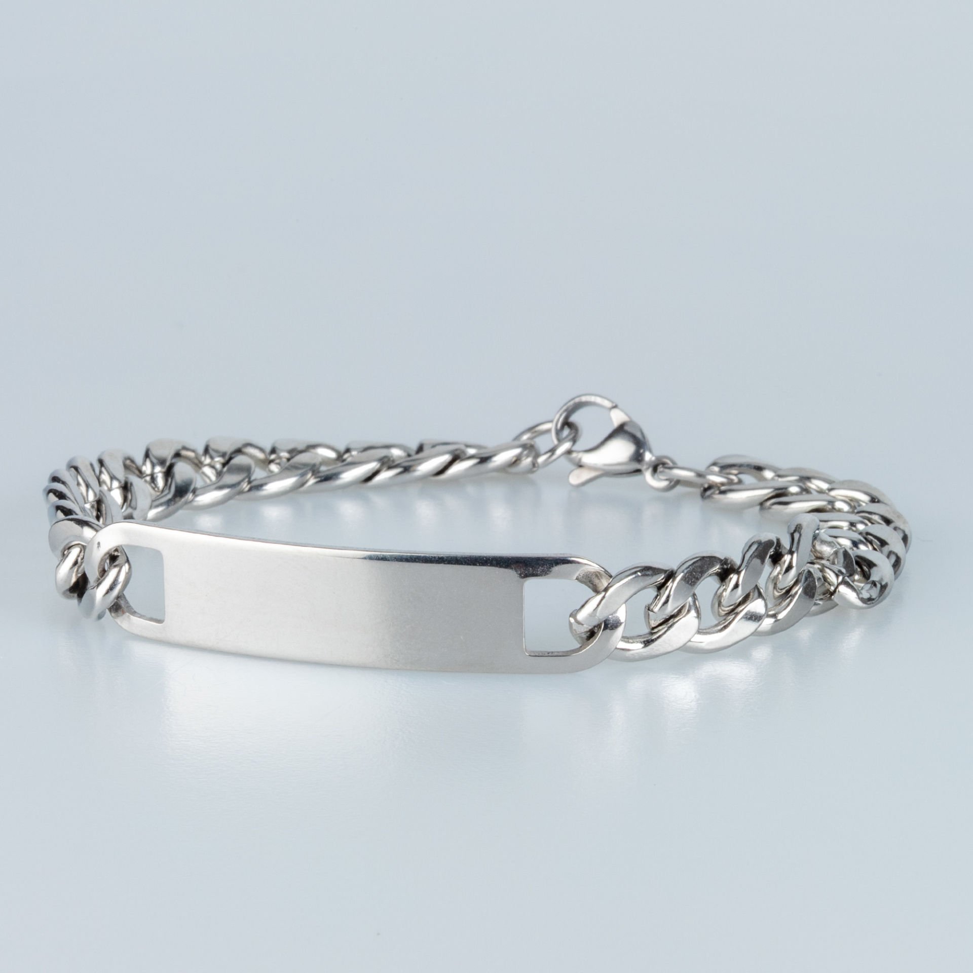 Men's Steel Chain Bracelet