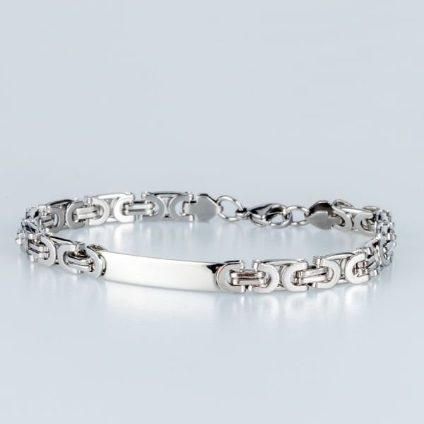 سوار سلسلة فولاذية للرجال