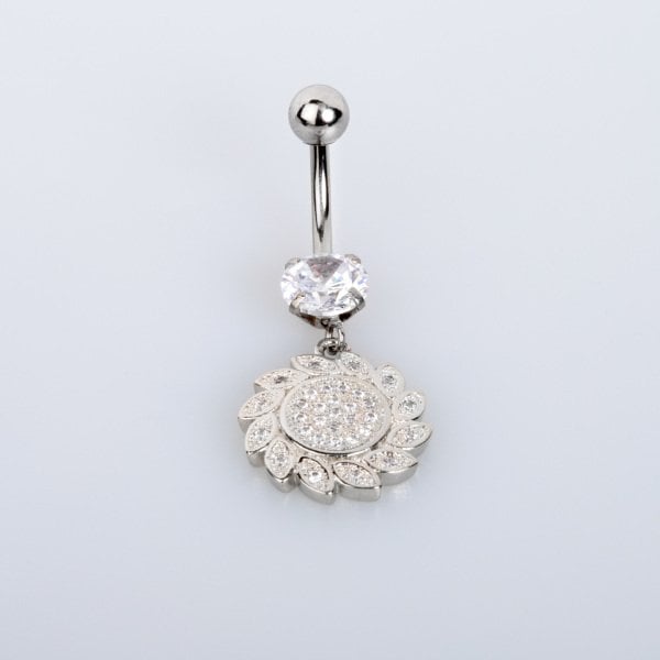Piercing Göbek Taşlı