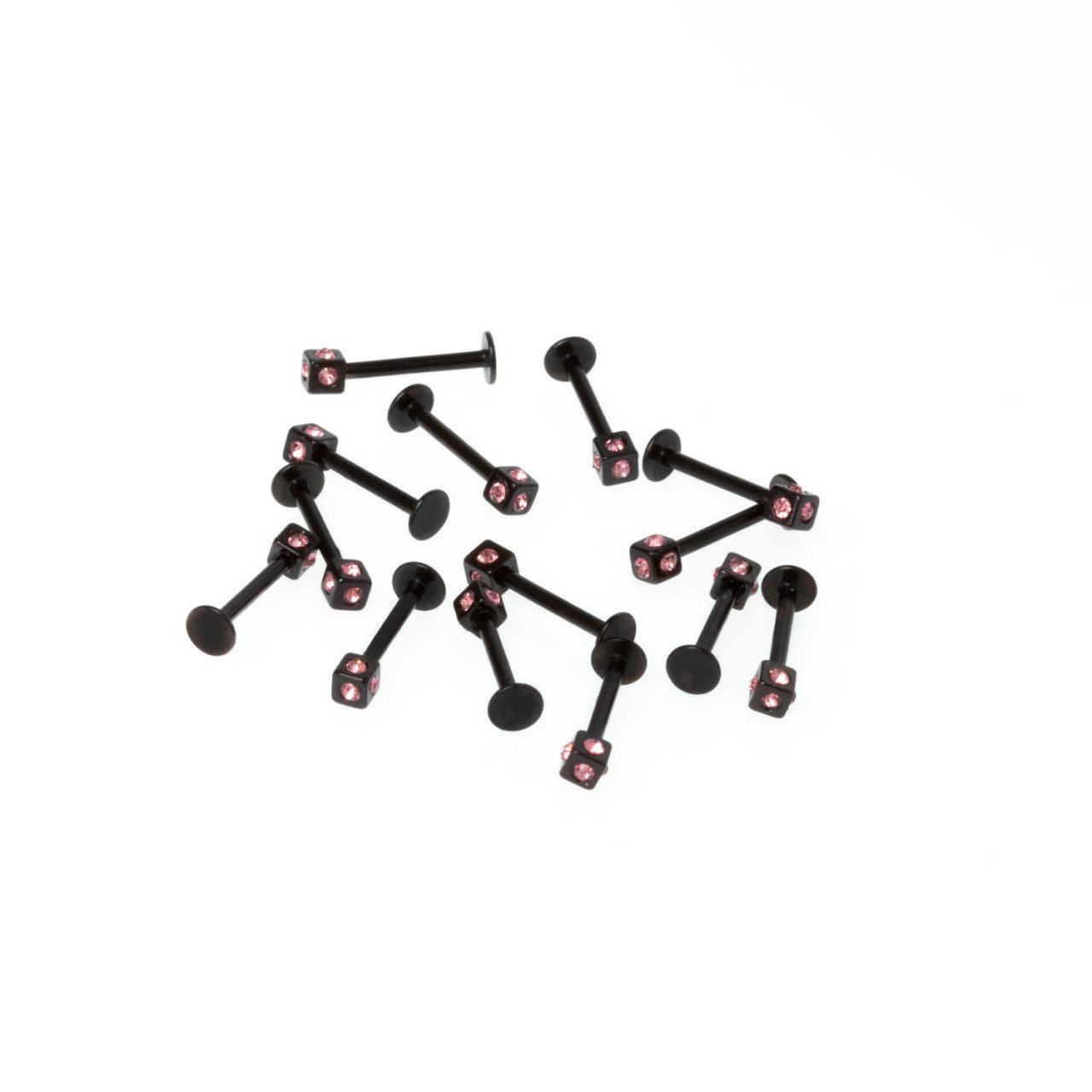 Piercing Labret 3mm Taşlı Top