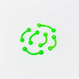 Piercing Kaş Neon 3mm Top