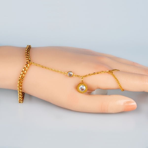 Steel Shahmaran Bracelet