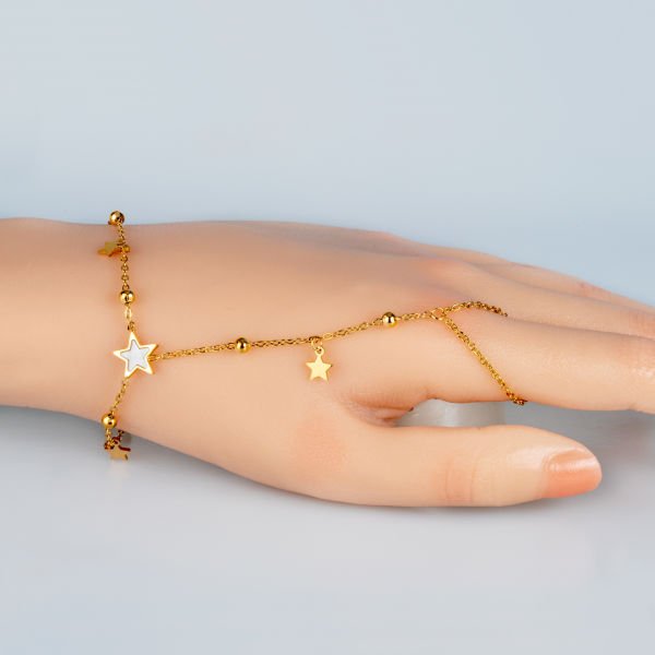 Steel Shahmaran Bracelet