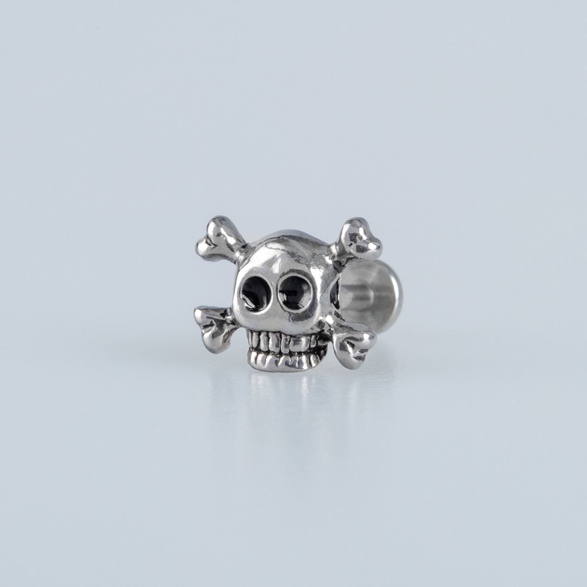 Piercing Steel Tragus Skull