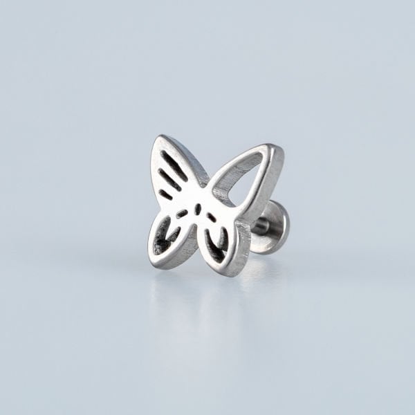 Piercing Steel Tragus Butterfly