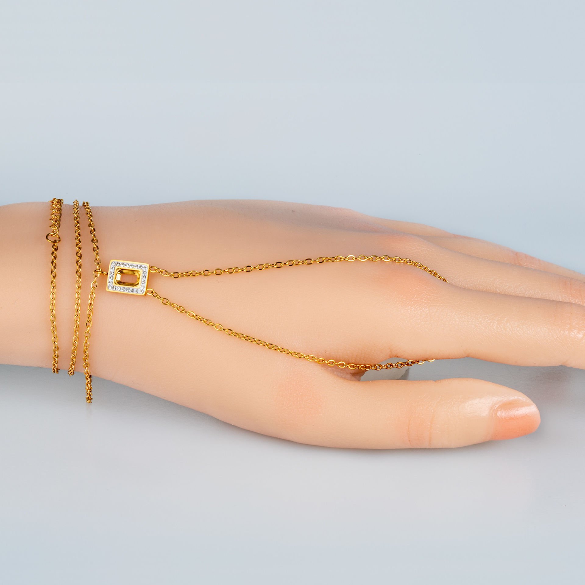 Steel Shahmaran Bracelet