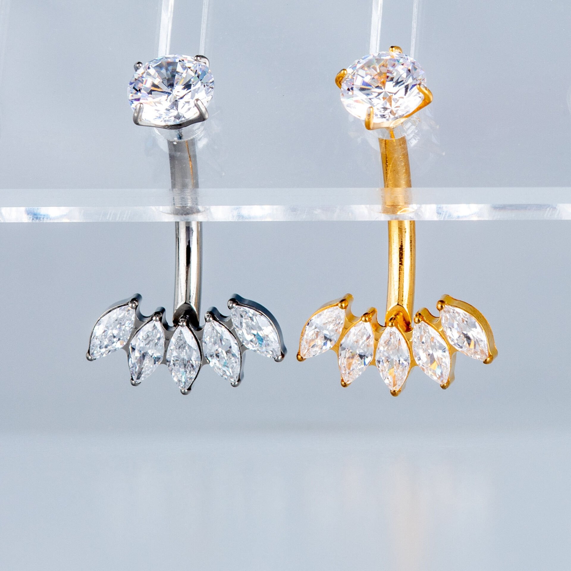 Piercing Titanyum Göbek Fashion