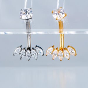 Piercing Titanyum Göbek Fashion