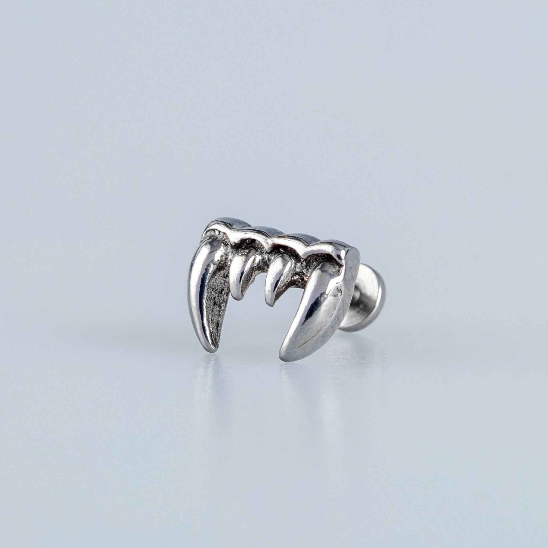 Piercing Steel Tragus Tooth