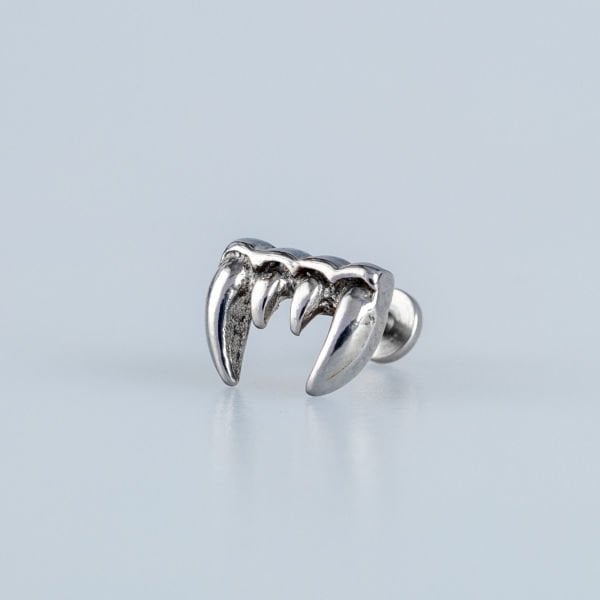 Piercing Steel Tragus Tooth