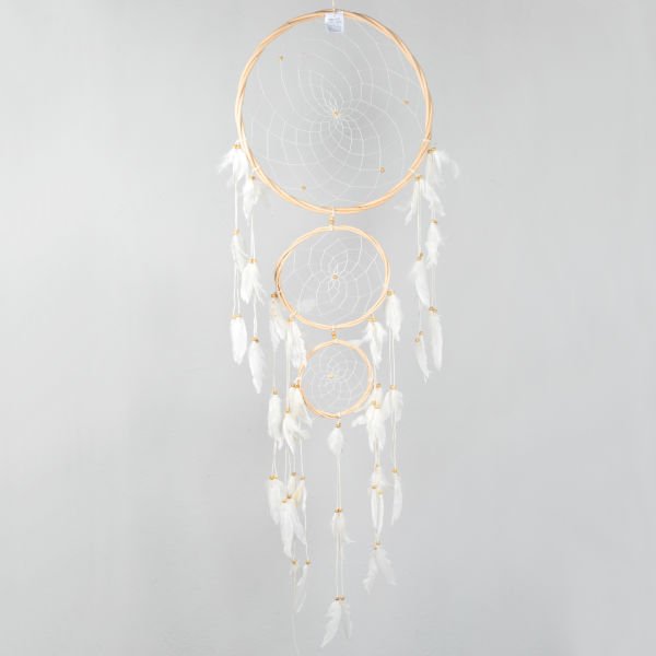 Dreamcatcher 3 Lü 2 Renk Seçeneği Beyaz