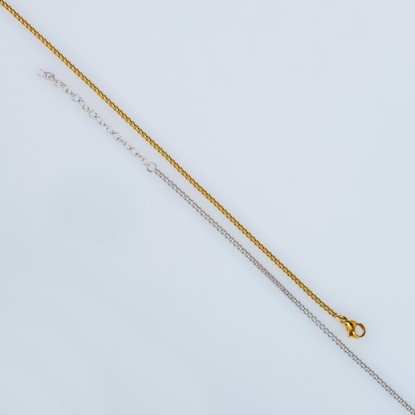 Çelik Zincir Bileklik 1mm Kalınlık