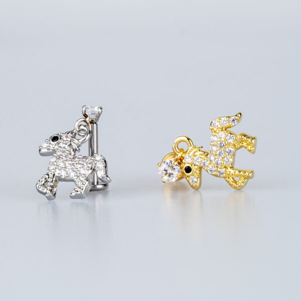 Piercing Tragus Thai Yellow 8mm